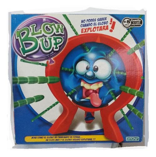 Juego De Mesa Blow Up ...cuidado..va A Explotar El Globo (Usado)