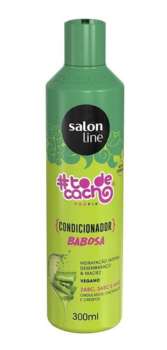 Acondicionador 300 Ml  Babosa / Sin Sal / Vegano Salon Line