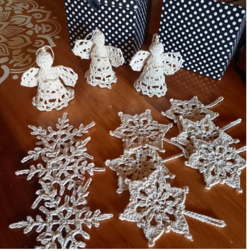 Imagen 1 de 2 de Adornos Navideños A Crochet