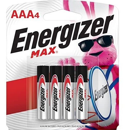 Pilas Aaa Energizer Max, 4 Unidades.