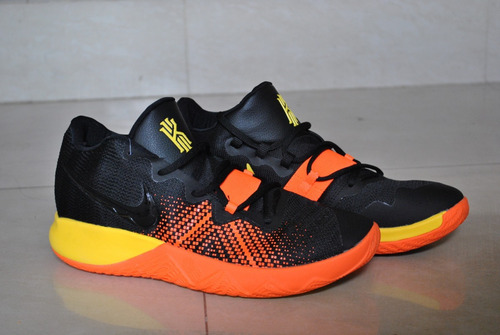 Kp3 Botas Caballeros Nike Kyrie Irving Flytrap Negro Naranja