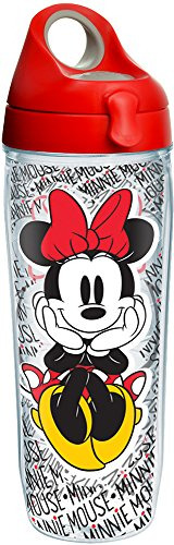 Disney - Vaso Diseño De Nombre De Minnie Mouse Envoltu...