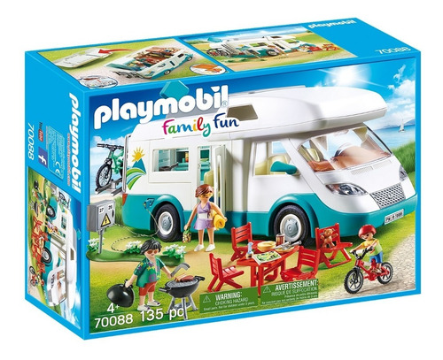 Playmobil Linea Camping - Caravana De Verano - 70088