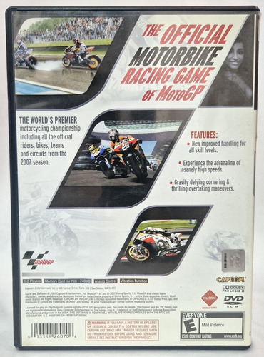Moto Gp 07 Original - Playstation 2 (Usado)