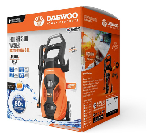 Hidrojet Doméstica 1.595 Psi Dax 110 Hl Daewoo