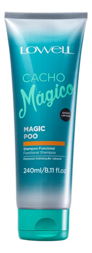 Kit Lowell Cacho Mágico Sh+ Creme Modelador+ Fluido Ativador