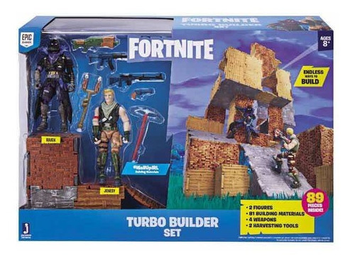 Fortnite - Turbo Builder Set - 2 Figuras Pack -jonesy Y Rav