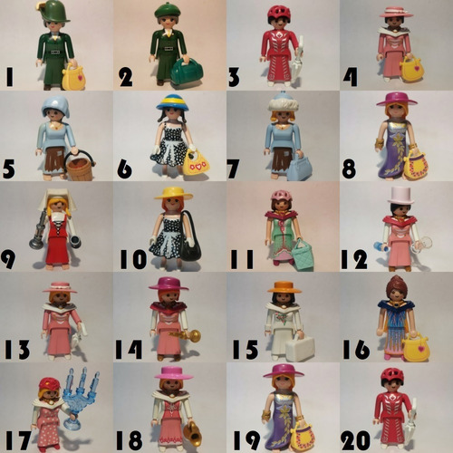 Playmobil Victorianas Mujer Victoriana Princesas Vestido