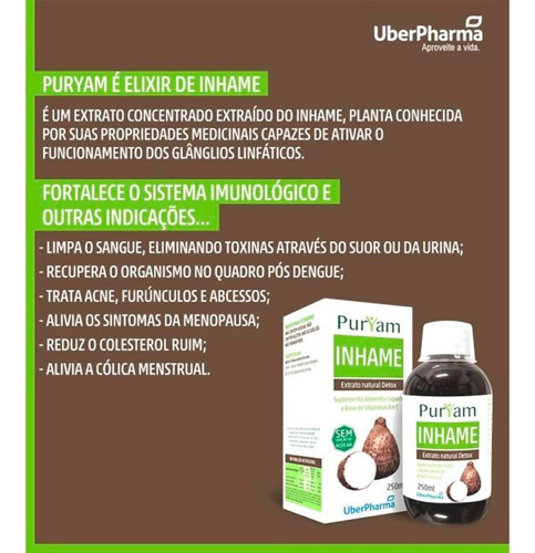 Kit 2x Elixir De Inhame Suplemento A Base De Vitaminas A E C