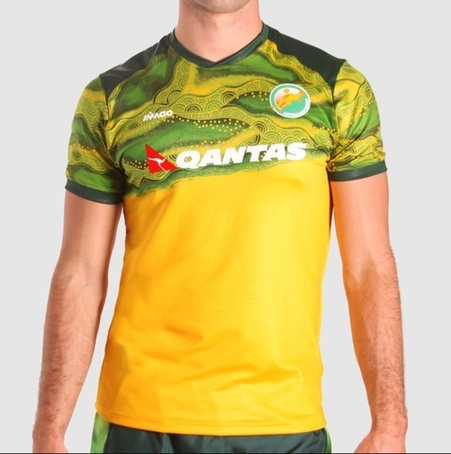 Camiseta Rugby Australia  #1 Strings