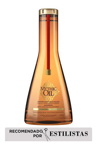 Shampoo Mythic Oil  Brillo Y Nutricion 250 Ml Loreal Pro