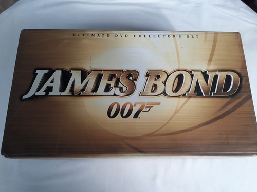 James Bond 007 -caixa Dvd - 21 Filmes Originais