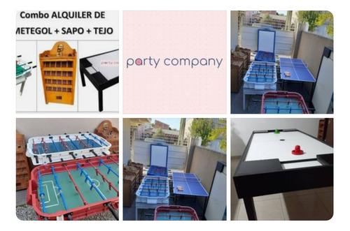 Imagen 1 de 7 de Metegol, Tejo, Pool, Ping Pong, Sapo, Jenga, Beer Pong