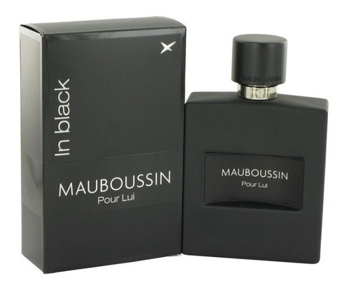 Perfume EDP Mauboussin Pour Lui em preto 100ml