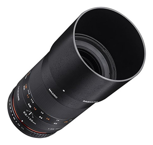 Samyang 100mm F28 Ed Umc Lente Macro Teleobjetivo De Fotogra