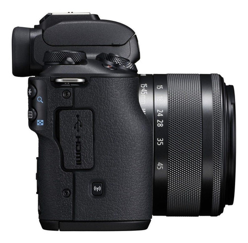 Imagen 4 de 4 de Canon EOS Kit M50 15-45mm IS STM sin espejo color negro