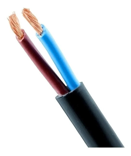 Cable Tipo Taller 2x2,5 Mm Argenplas Por Rollo De 50 Metros.