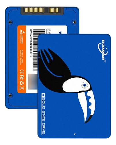 Unidad Estado Solido Walram Sata 3 6gb/s 2.5 1tb Ssd