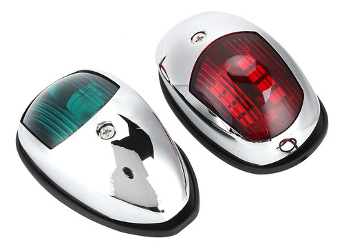 Luz De Navegación Marina Led 12v Impermeable Verde Estribor