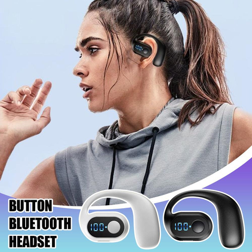 Auriculares De Oído Abierto Rygrzj Bluetooth, Auriculares In