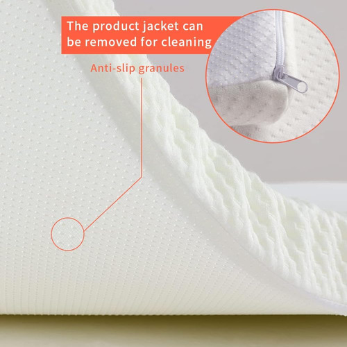 Topper De Espuma Viscoelástica Para Cama De Masaje, Colchón