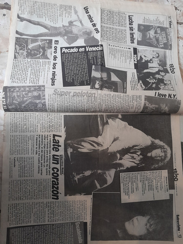 Revista 13/20 11 10 1990 Eric Clapton Marilina Ross Cantilo (Usado)