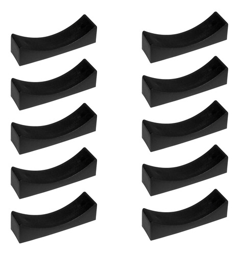 Kit Com 10 Suportes Emar 150x40mm Pvc Para Dumbbell Fitness