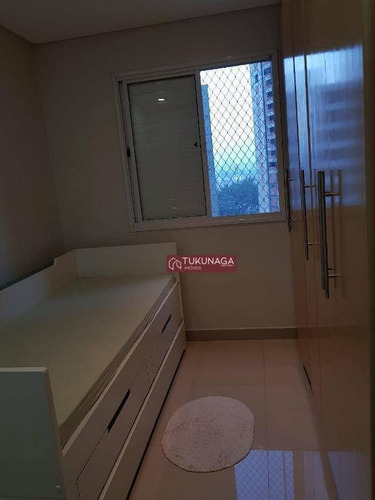Apartamento Com 3 Dormitórios À Venda, 84 M² Por R$ 585.000,00 - Centro - Guarulhos/sp - Ap4818