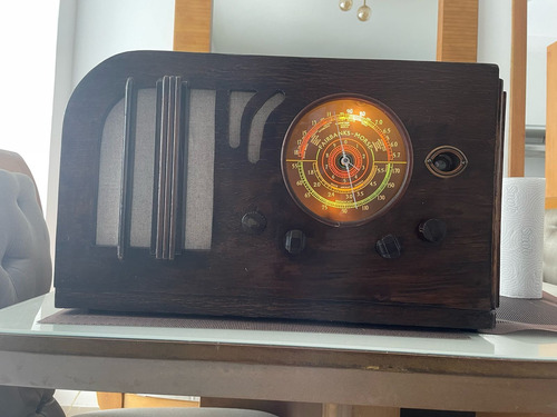 Rádio Valvulado Fairbanks-morse Funcionando 1938 (Usado)