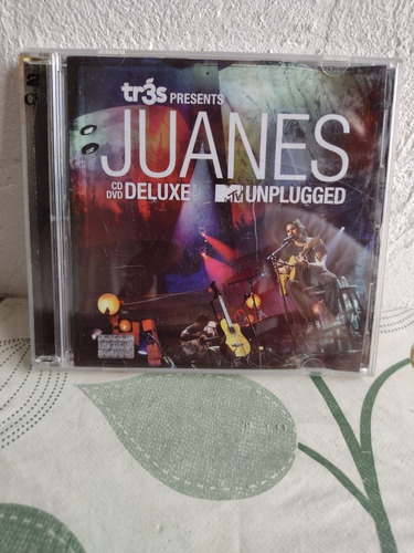 Juanes Deluxe Unplugged Cd Más Dvd Disco De Música Cd
