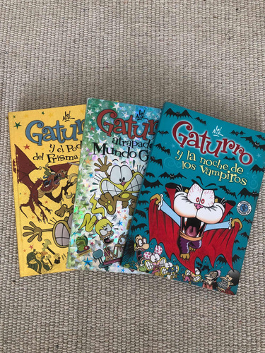 3 Libros  De Gaturro