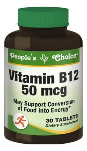 People's Choice Suplementos Y Vitaminas  Vitamina B12