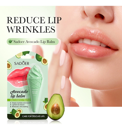 Hc Bálsamo Labial Hidratante B Lip Gloss Avocad Para Labios