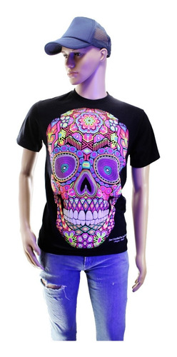 Playera Neon Con Luz 1 Pieza