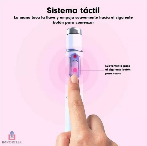 Caneta Laser Luz Azul Acne Terapia Cicatriz Portátil Tipo de pele Todo tipo de pele
