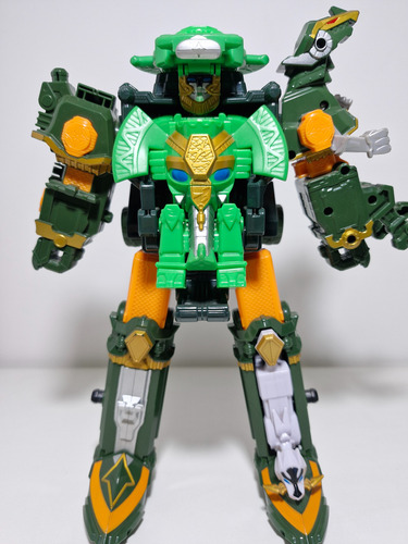 Power Ranger Ninja Steel Megazord Rumble Tusk (Usado)