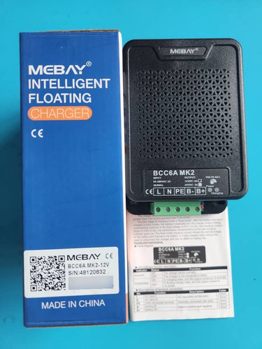 Cargador Bateria Mebay 12v 6amp