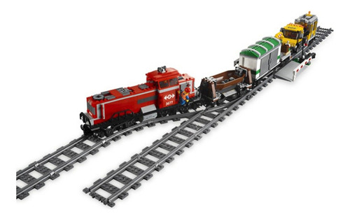 Set De Tren Lego De Juguete Rojo 3677 Para Niños De 6 A 12 A