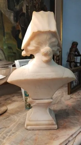 Escultura Mármol A.luchini Firenze Ver Detalle En La Base (Usado)