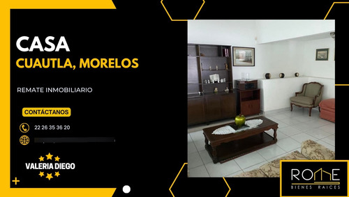 Vendo Casa En Agapando, Brisas De Cuautla. Vd