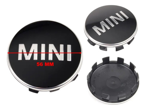 Par De Centros De Rin Mini Cooper 2014-2017 56 Mm