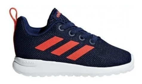 zapatillas adidas azul y naranja