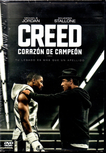 Creed Corazón De Campeón - Dvd Nuevo Orig. Cerrado - Mcbmi