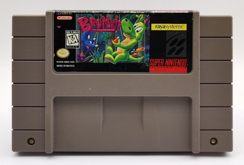Bronkie The Bronchiasaurus Snes Nintendo * R G Gallery (Usado)