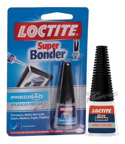 Pegamento Adhesivo Instantá Multiuso Super Bonder Loctite 5g