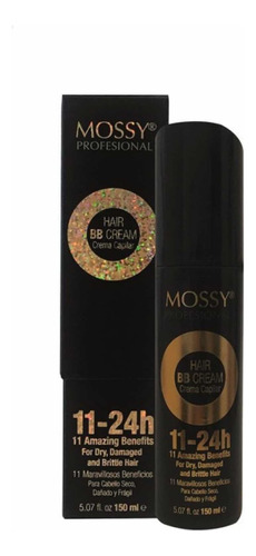 Crema Capilar Mossy 11 Beneficios Pelo Seco Dañado Y Frágil 