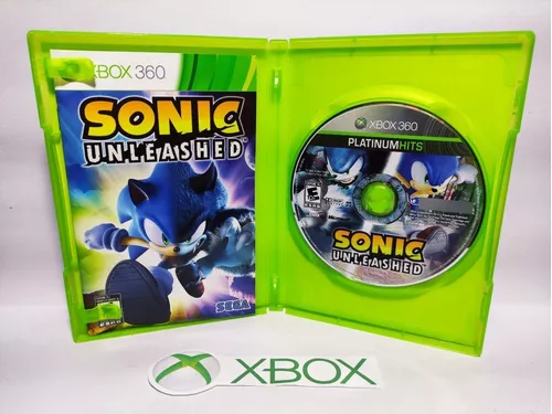 Jogo Xbox 360 Sonic Unleashed Midia Fisica