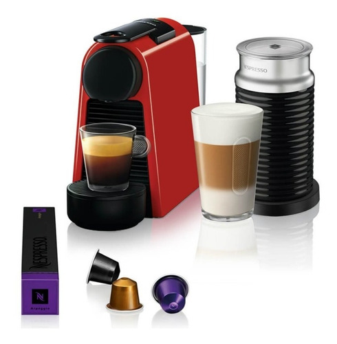 Máquina De Café Nespresso Essenza Mini D30 Vermelha Com A