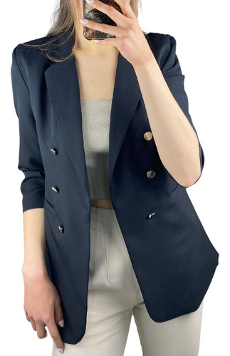 Saco Blazer Dama Casual Formal Para Mujer Moderno Joss