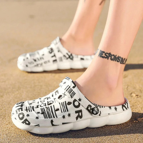 Sandalias De Playa Antideslizantes De Eva Unisex Con Punta A